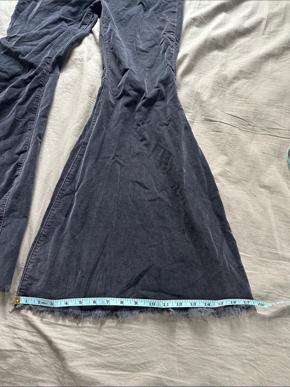 We The Free Float On Charcoal Flare Pants - Picture 3 of 11